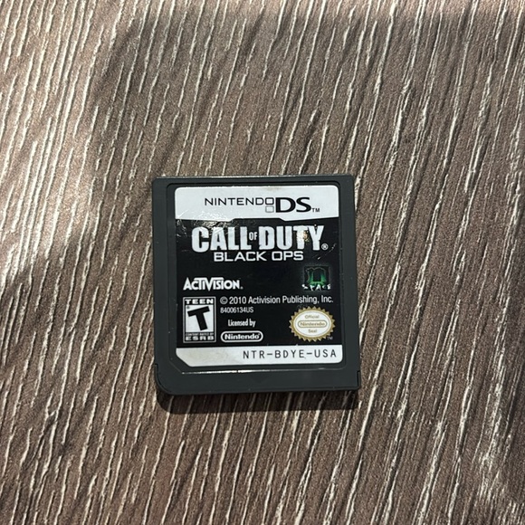 Nintendo Ds Call Of Duty BlackOps - Picture 1 of 2